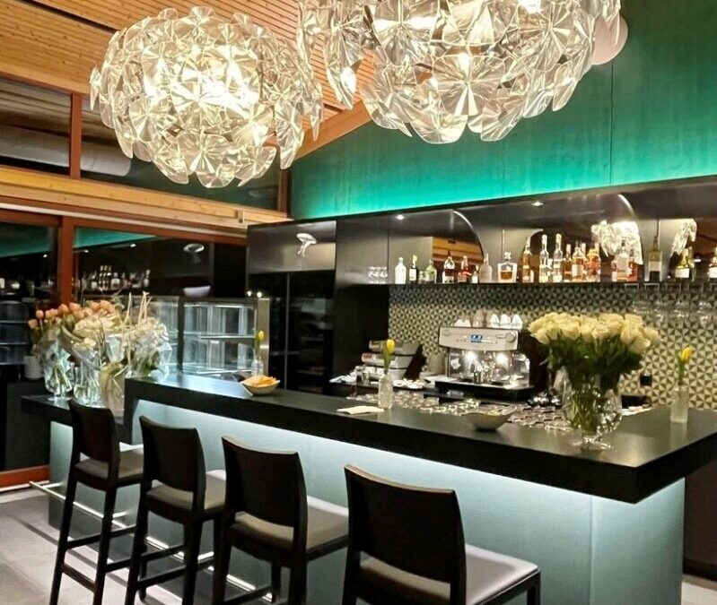 Clubhaus / Restaurant THE GREEN erstrahlt in neuem zeitgemässen Design